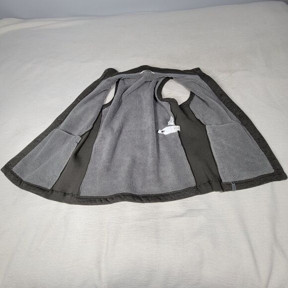 Woolrich Vest Womens Size Large Gray Button Front Fleece Lined Fall Cold Preppy - Picture 15 of 16